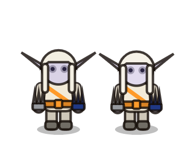 Phalen monks, male and female