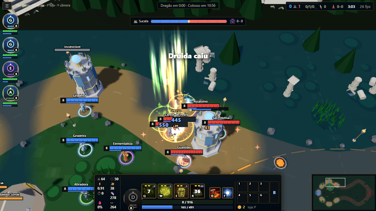 Abilities, particles and camera